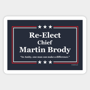 Re-Elect Martin Brody Magnet